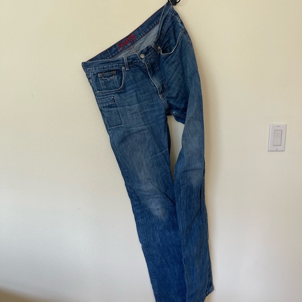 Kimes Ranch James men’s jeans size 33 x 38.